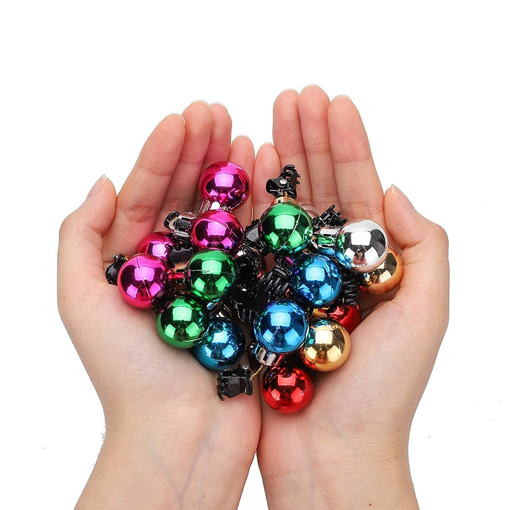 Colorful Beard Christmas Ornaments Set (12 pcs) by HitMyNeed