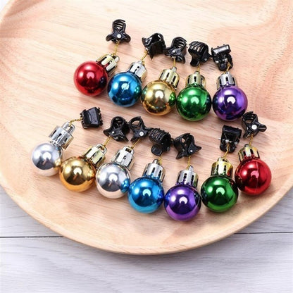 Colorful Beard Christmas Ornaments Set (12 pcs) by HitMyNeed