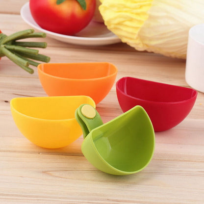 Colorful Clip-On Dip Bowls Set of 4 by HitMyNeed