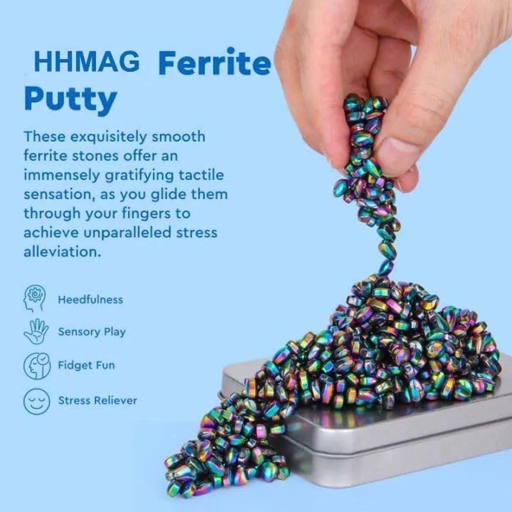 Colorful Ferrite Putty with 500+ Magnetic Stones by HitMyNeed