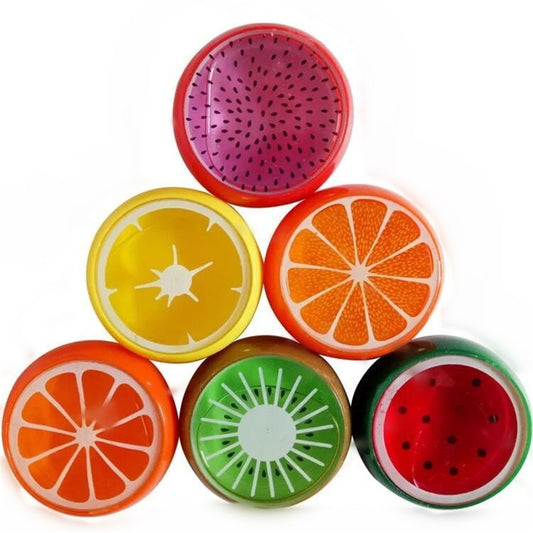 Colorful Fruit Slime Set for Kids (6 Pieces) by HitMyNeed