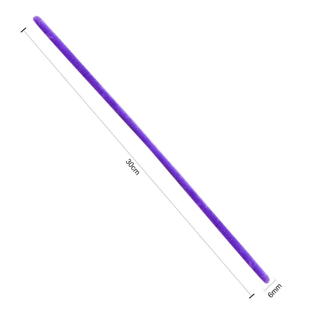 Colorful Fuzzy Bendy Wires for Crafts (100 Pack) by HitMyNeed