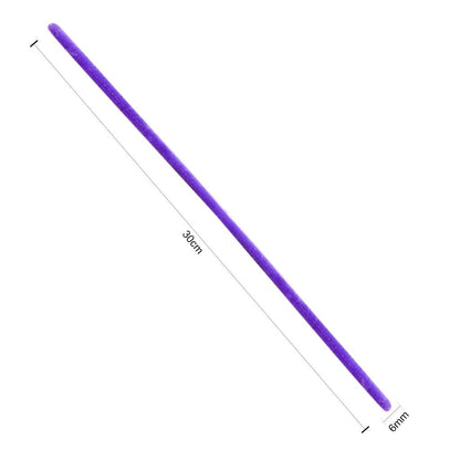 Colorful Fuzzy Bendy Wires for Crafts (100 Pack) by HitMyNeed