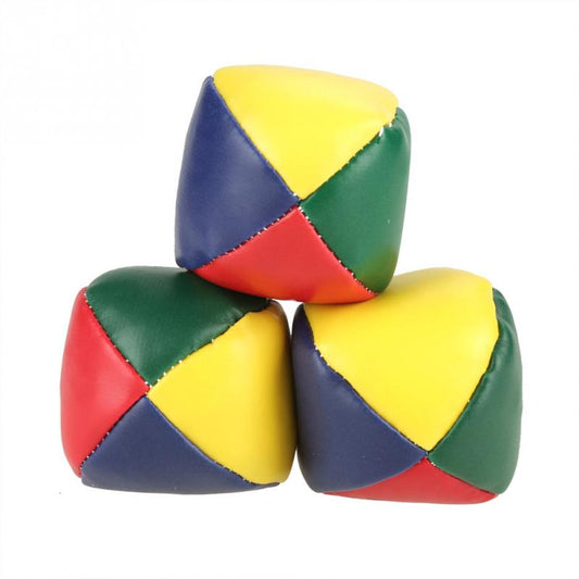 Colorful Juggling Balls Set of 3 for Beginners by HitMyNeed