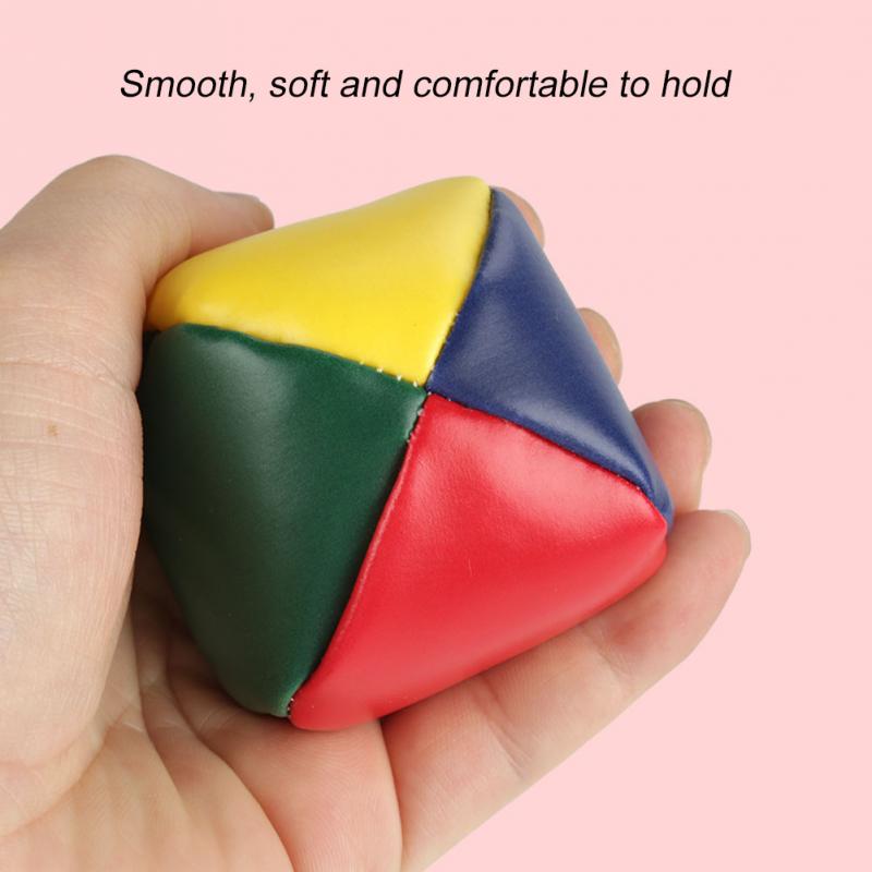 Colorful Juggling Balls Set of 3 for Beginners by HitMyNeed