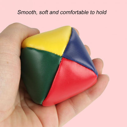 Colorful Juggling Balls Set of 3 for Beginners by HitMyNeed