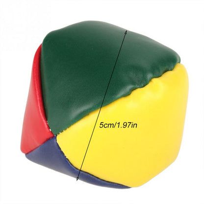 Colorful Juggling Balls Set of 3 for Beginners by HitMyNeed