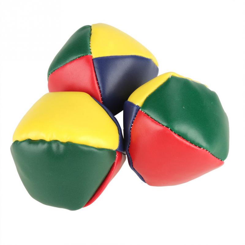 Colorful Juggling Balls Set of 3 for Beginners by HitMyNeed