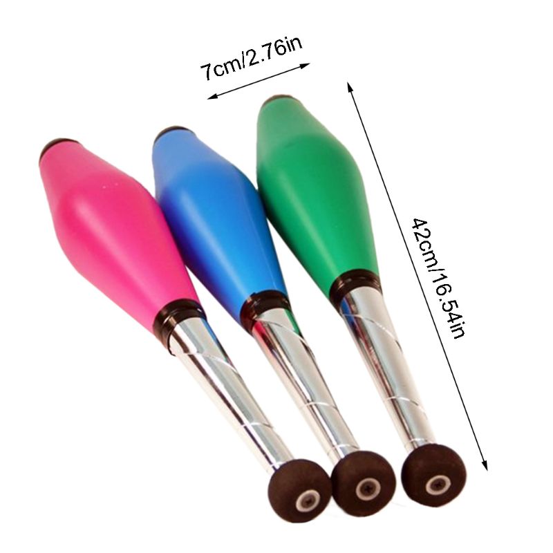 Colorful Juggling Club Training Prop 42cm by HitMyNeed