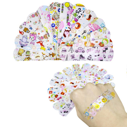 Colorful Kids Bandages, Waterproof (120 Pack) by HitMyNeed
