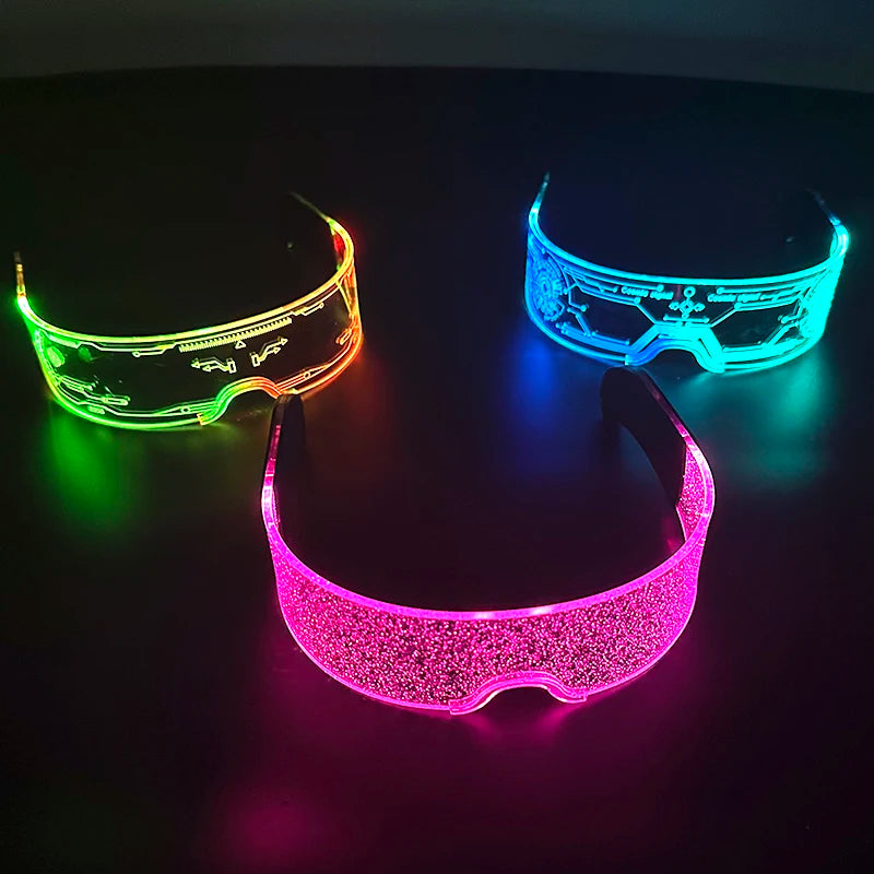 Colorful LED Party Glasses for Raves & Night Clubs by HitMyNeed