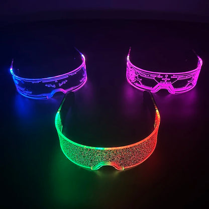 Colorful LED Party Glasses for Raves & Night Clubs by HitMyNeed