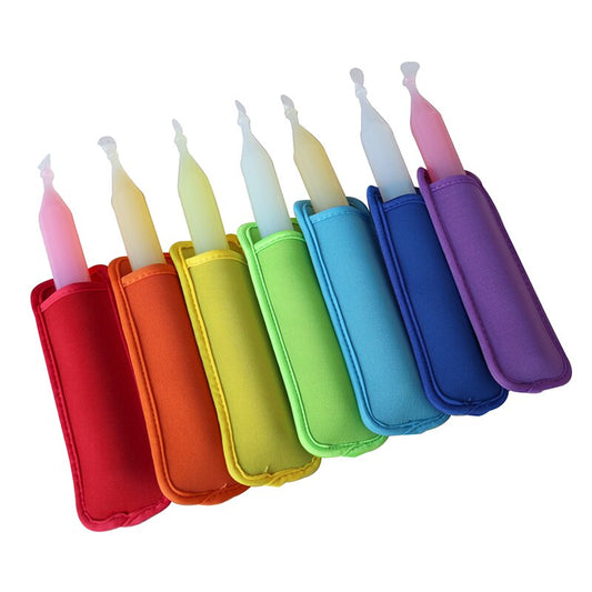 Colorful Neoprene Popsicle Holders, 20 Pack by HitMyNeed