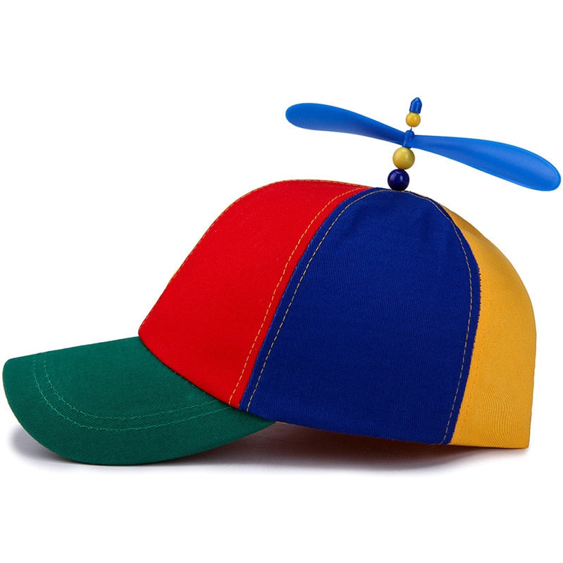 Colorful Propeller Hat Adjustable Cotton Snapback by HitMyNeed