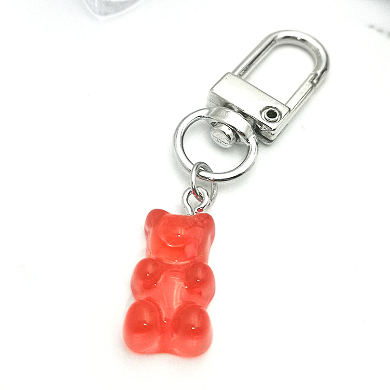 Colorful Resin Gummy Bear Keychain 1-1052 by HitMyNeed