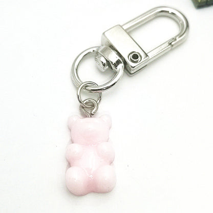 Colorful Resin Gummy Bear Keychain 1-1202 by HitMyNeed