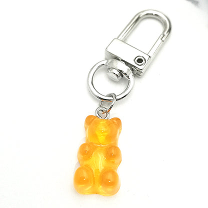 Colorful Resin Gummy Bear Keychain 1-193 by HitMyNeed