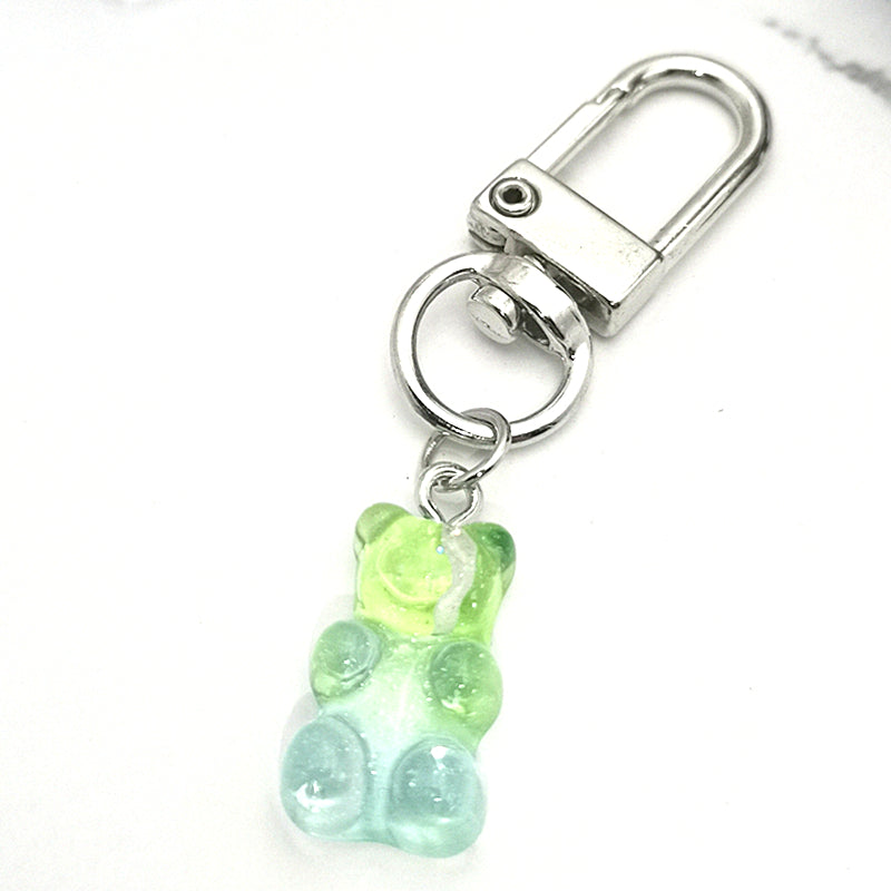 Colorful Resin Gummy Bear Keychain 1-200013902 by HitMyNeed