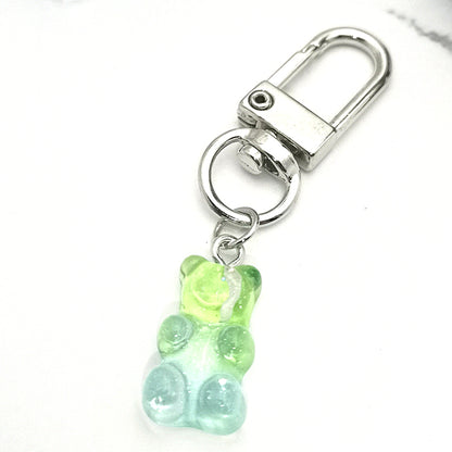 Colorful Resin Gummy Bear Keychain 1-200013902 by HitMyNeed
