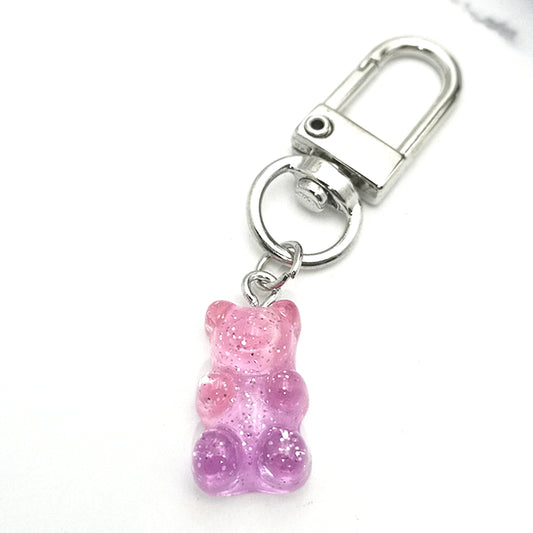 Colorful Resin Gummy Bear Keychain 1-201447325 by HitMyNeed
