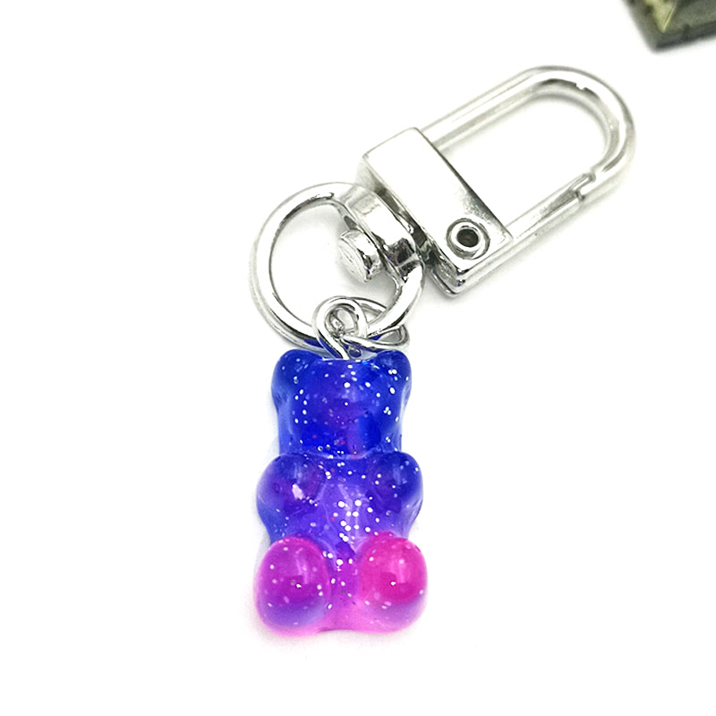 Colorful Resin Gummy Bear Keychain 1-201619809 by HitMyNeed