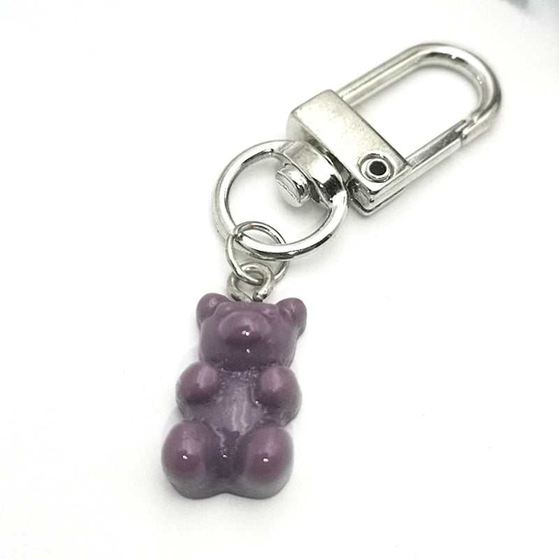 Colorful Resin Gummy Bear Keychain 1-202614811 by HitMyNeed