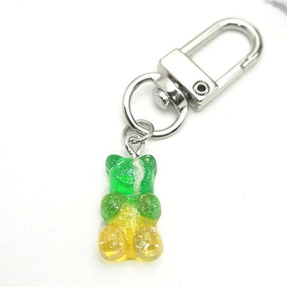 Colorful Resin Gummy Bear Keychain 1-618 by HitMyNeed