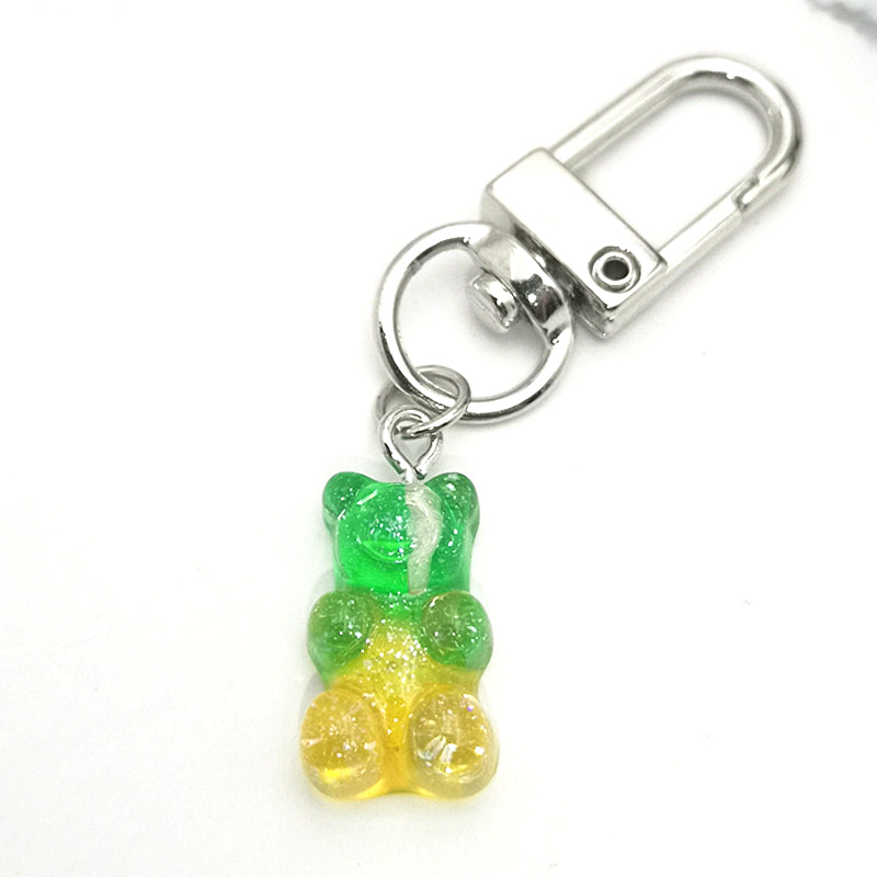 Colorful Resin Gummy Bear Keychain by HitMyNeed