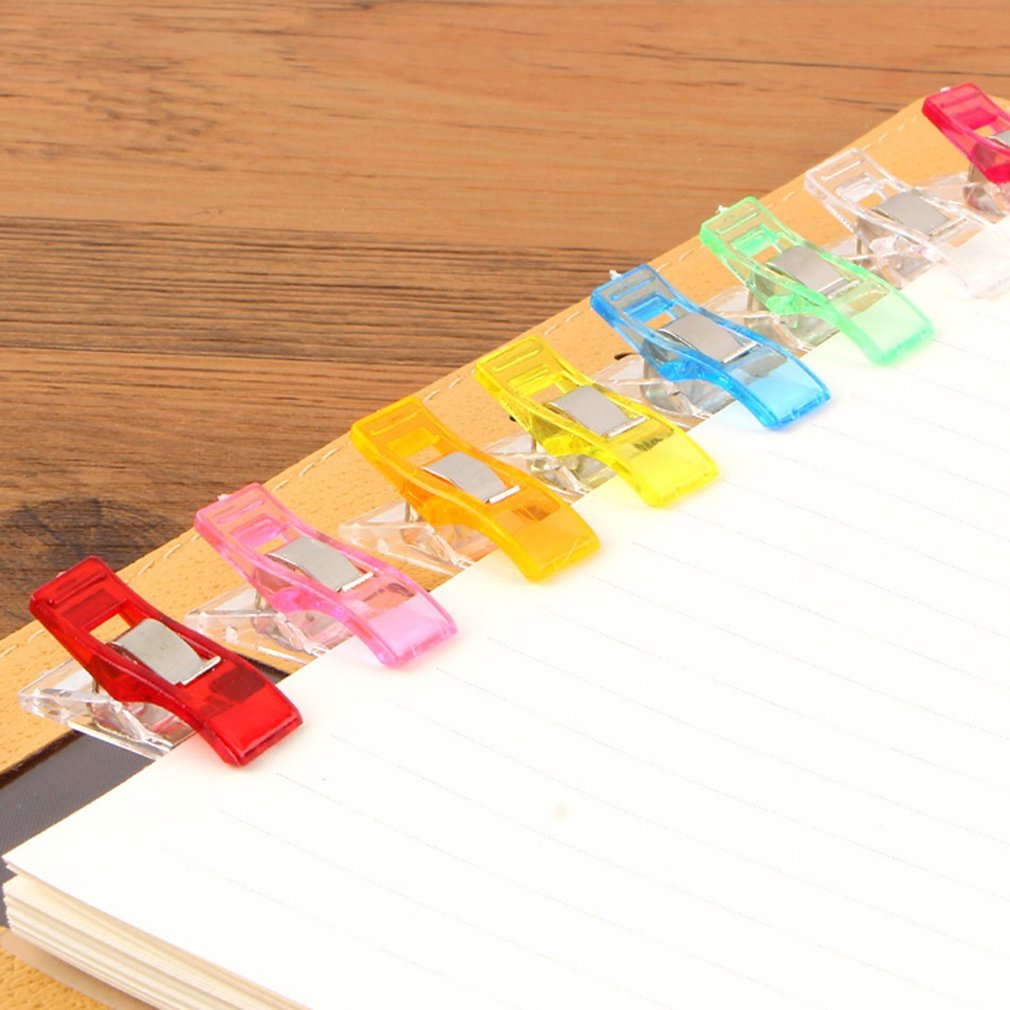 Colorful Sewing Clips Set, 100 pcs by HitMyNeed