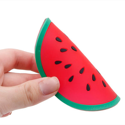 Colorful Silicone Fruit Coaster Set (6 Pieces) by HitMyNeed