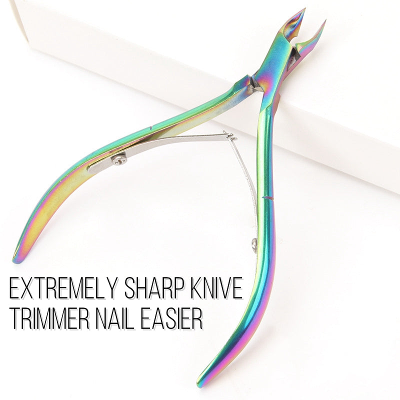 Colorful Stainless Steel Cuticle Nipper by HitMyNeed