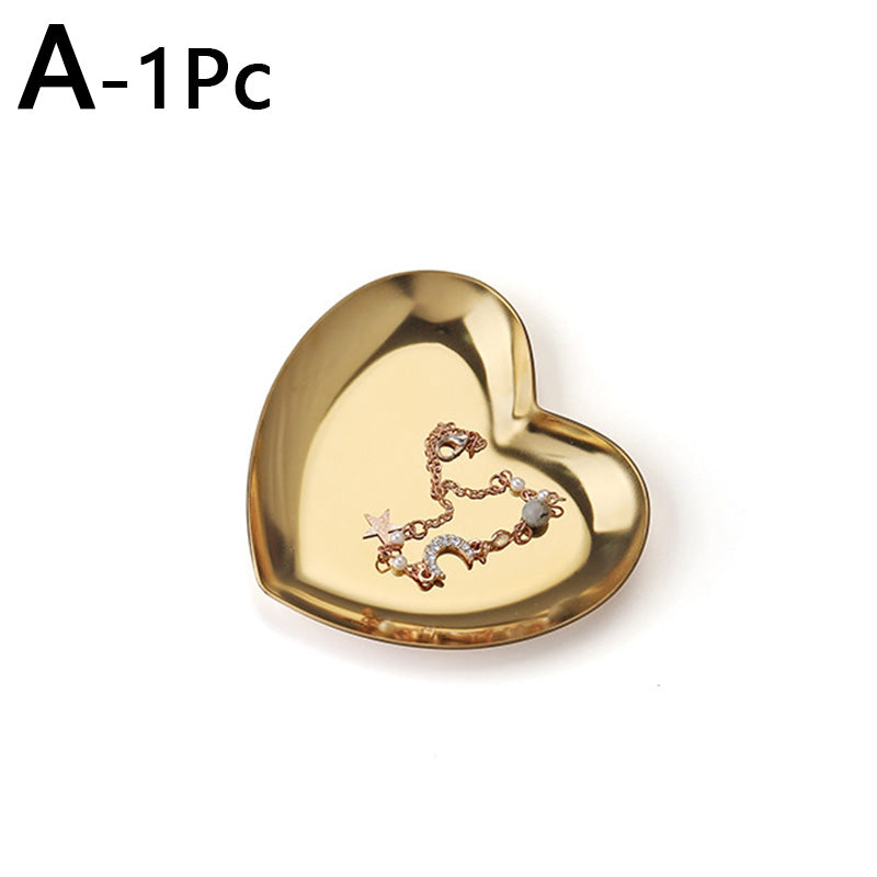 Colorful Stainless Steel Heart Trinket Dish a by HitMyNeed