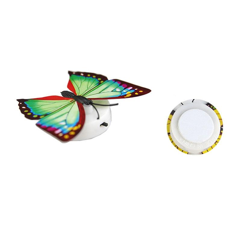 Colorful Stick-On LED Butterfly Wall Lights (5 Pack) by HitMyNeed