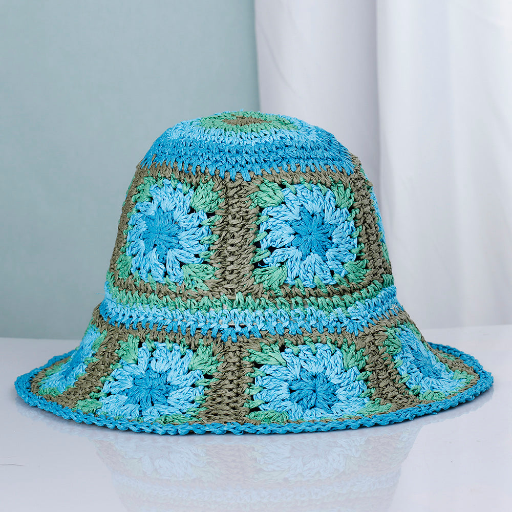 Colorful Summer Crochet Bucket Hat 12 by HitMyNeed