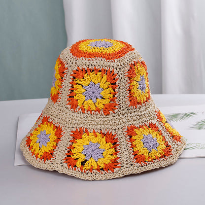Colorful Summer Crochet Bucket Hat 13 by HitMyNeed