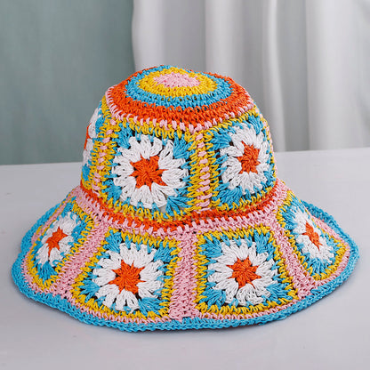 Colorful Summer Crochet Bucket Hat 4 by HitMyNeed
