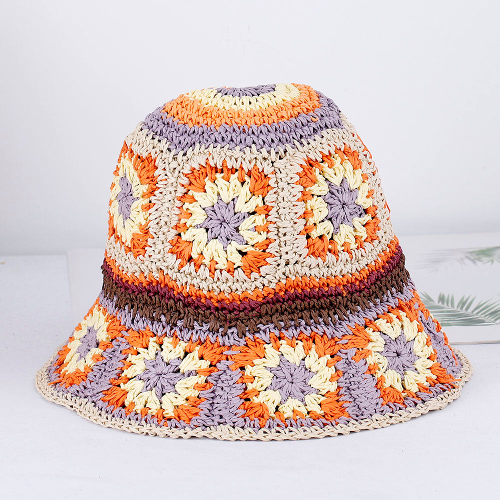 Colorful Summer Crochet Bucket Hat 5 by HitMyNeed