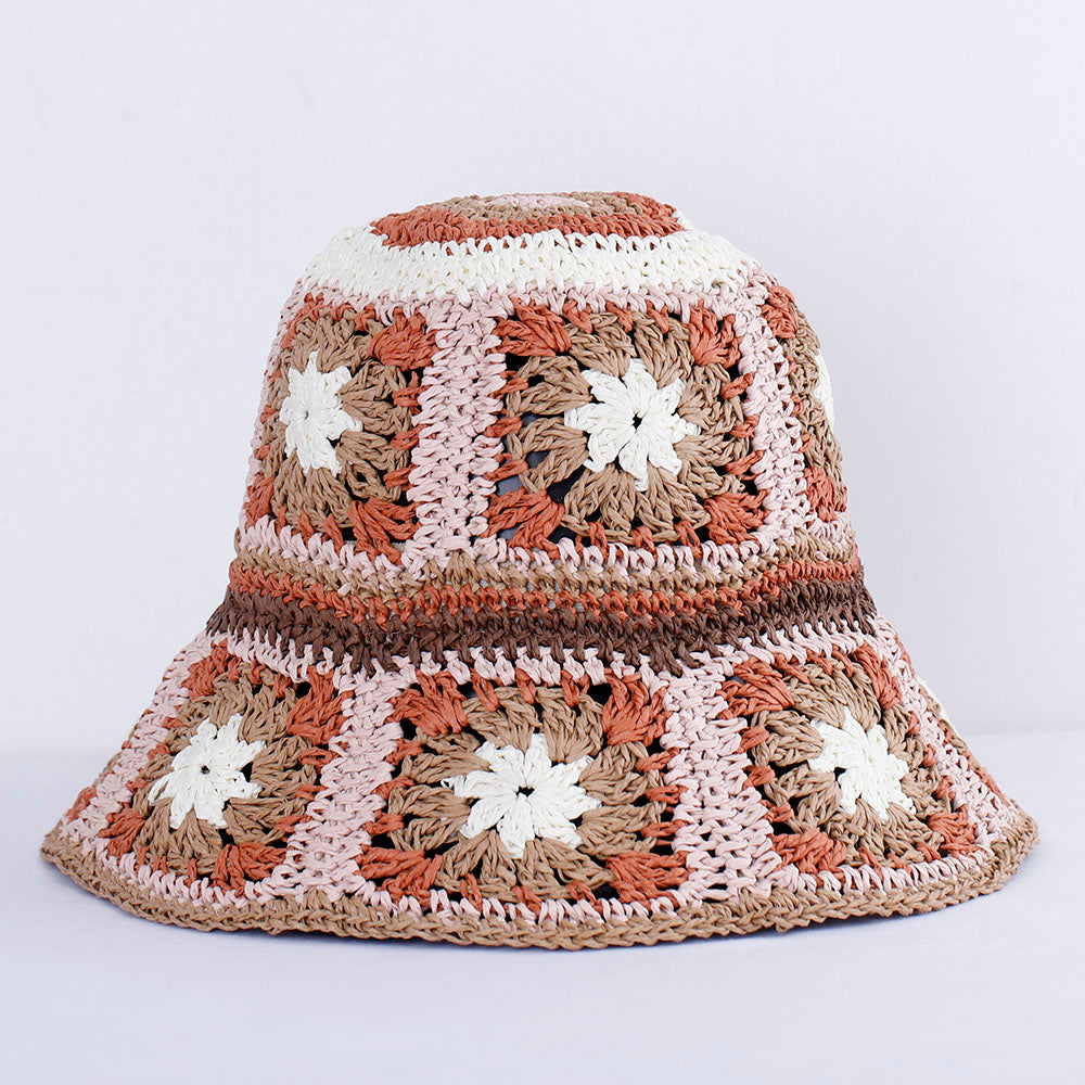 Colorful Summer Crochet Bucket Hat 8 by HitMyNeed
