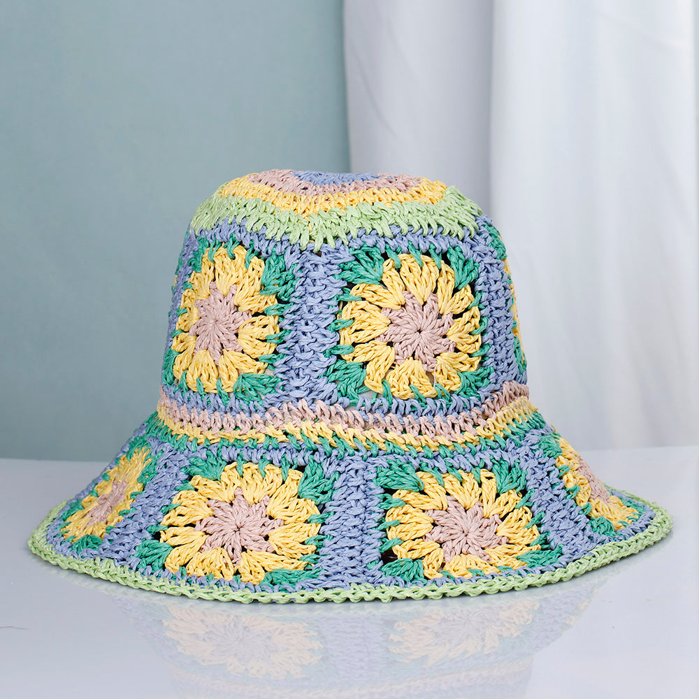 Colorful Summer Crochet Bucket Hat 9 by HitMyNeed
