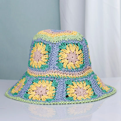 Colorful Summer Crochet Bucket Hat 9 by HitMyNeed