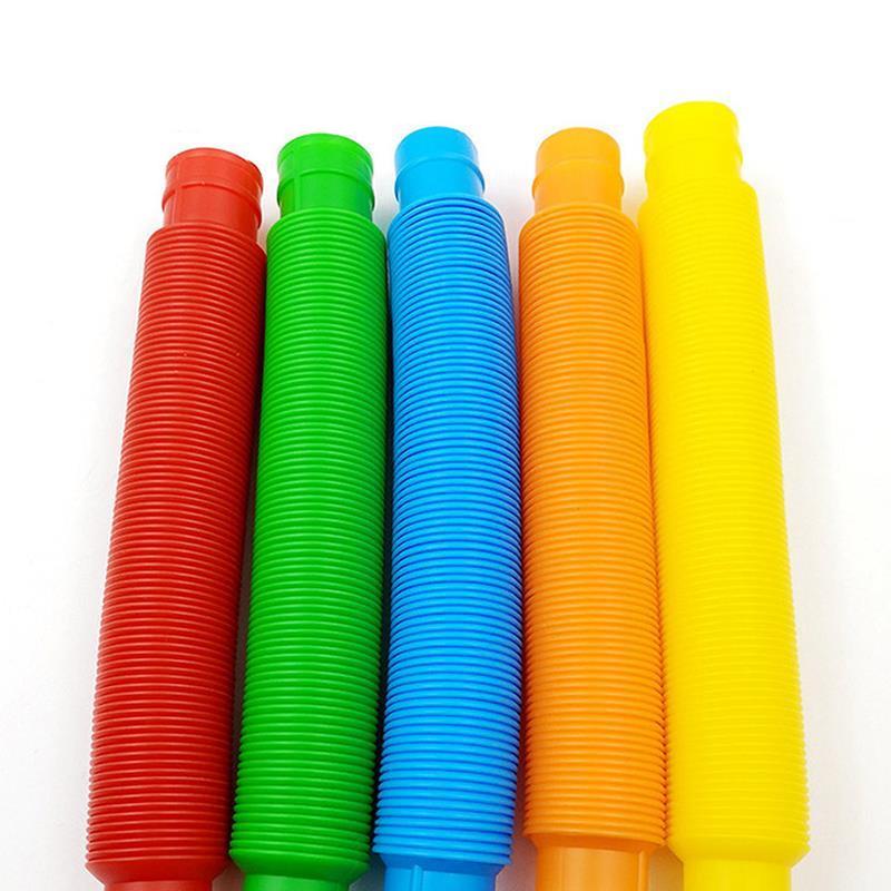Colorful Tube Fidget Toys Set (5 Pack) by HitMyNeed