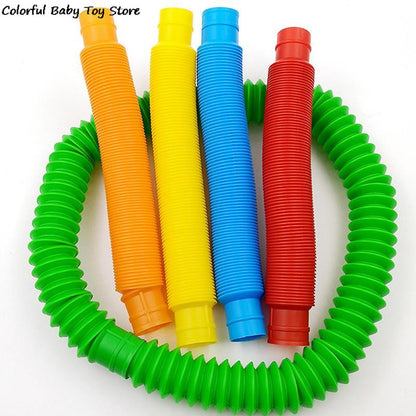 Colorful Tube Fidget Toys Set (5 Pack) by HitMyNeed