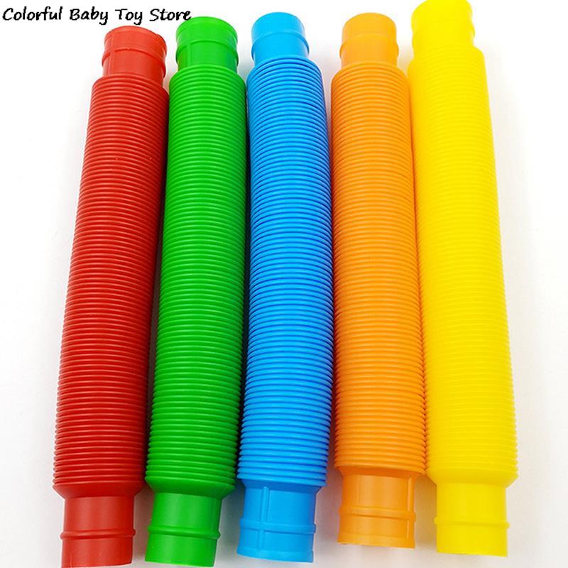 Colorful Tube Fidget Toys Set (5 Pack) by HitMyNeed