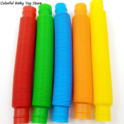 Colorful Tube Fidget Toys Set (5 Pack) by HitMyNeed