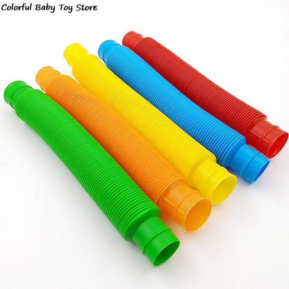 Colorful Tube Fidget Toys Set (5 Pack) by HitMyNeed