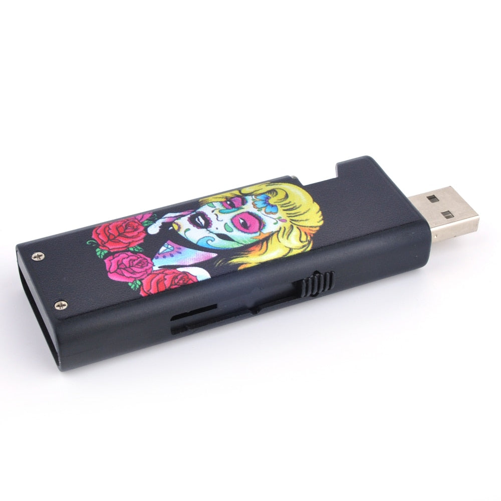 Colorful USB Rechargeable Electric Lighter by HitMyNeed