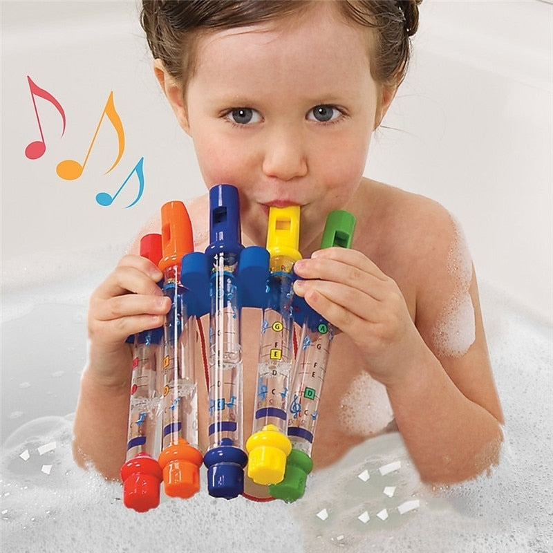 Colorful Water Flute Musical Bath Toy by HitMyNeed