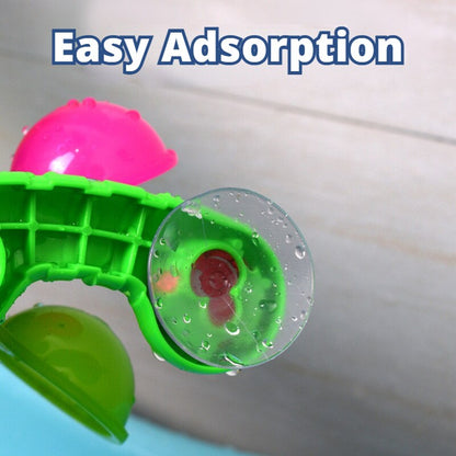 Colorful Waterwheel Bath Toy for Kids by HitMyNeed