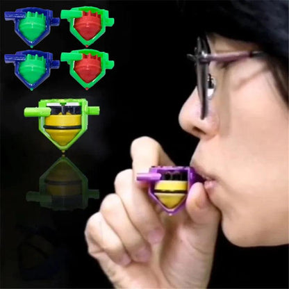 Colorful Whistle Spinning Top Gyroscope Toy by HitMyNeed