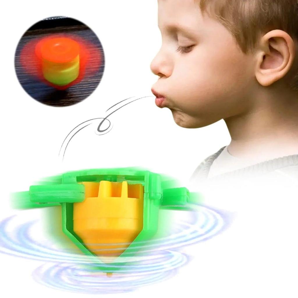 Colorful Whistle Spinning Top Gyroscope Toy by HitMyNeed